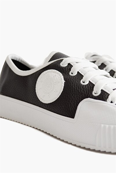 Shoes & More Creme - Siyah Multi - Spor
