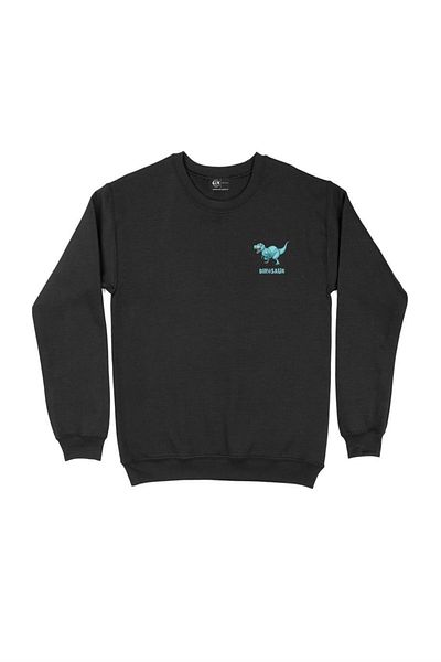 Cix Φούτερ με στάμπα με σχέδιο Dinosaur Park Turquoise Pocket