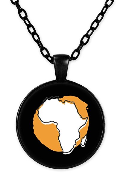 herotasarım قلادة الدونيا بسلسلة سوداء - Bll2197