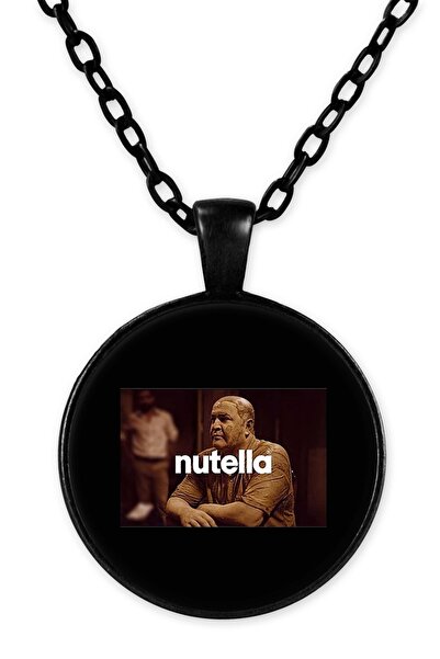 herotasarım Black Nutella Chain Necklace - Bll2752