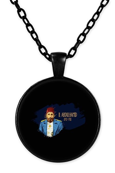 herotasarım قلادة سلسلة سوداء من عبد الحميد - Bll1505
