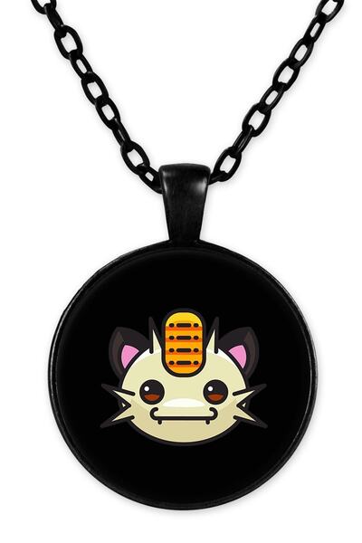 herotasarım قلادة بيكاتشو بسلسلة سوداء - Bll1831