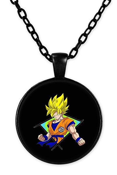 herotasarım قلادة بسلسلة سوداء من الرسوم المتحركة ناروتو - Bll2550