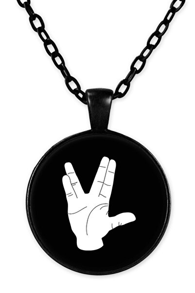 herotasarım Black Chain Necklace - Bll2441 Model