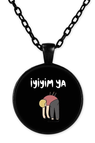 herotasarım قلادة جيدة بسلسلة سوداء - Bll2347