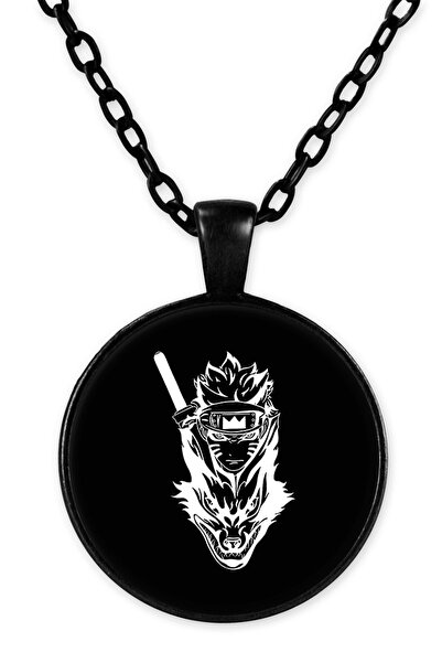 herotasarım قلادة سلسلة سوداء من أنيمي ناروتو Bll2551