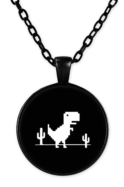 herotasarım قلادة لعبة بسلسلة سوداء بدون إنترنت - Bll2403