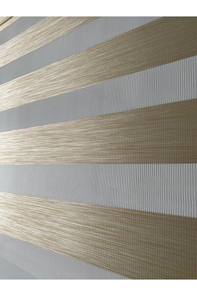 Storium Perde Zebra Perde Krem Bambu