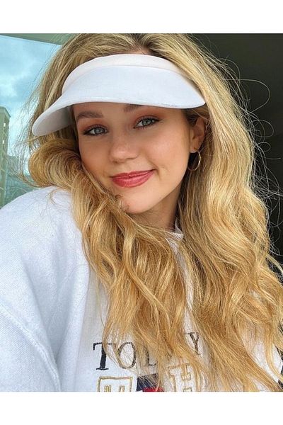 Goldmine White Unisex Visor Hat
