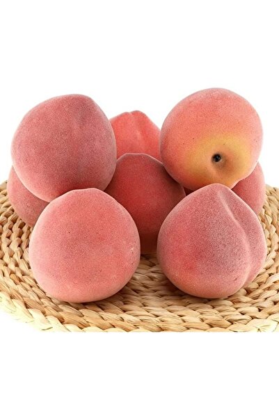 Yenigeldi 3 Adet Sahte Şeftali Yapay Şeftali Ev Mutfak Süsü Dekorasyon Meyve