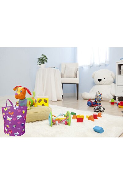 ECEMRE Toy and Dirty Laundry Storage Basket for Children