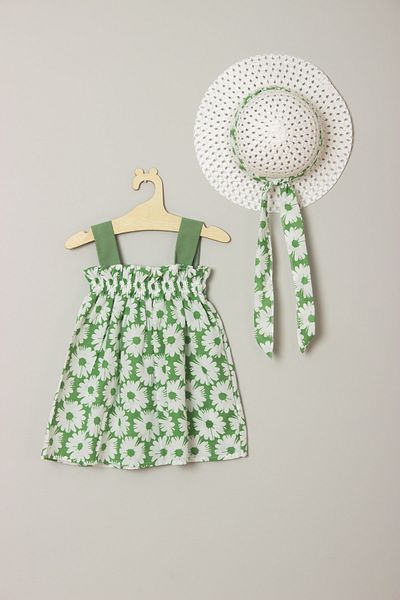ADABEBEK New Season Ribbon and Bow Floral Dress