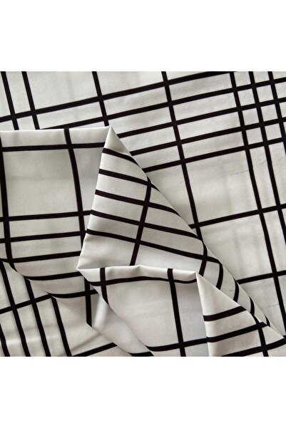 Akteks Ύφασμα διακόσμησης σπιτιού με μοτίβο ριγέ (πλάτος 135 cm)