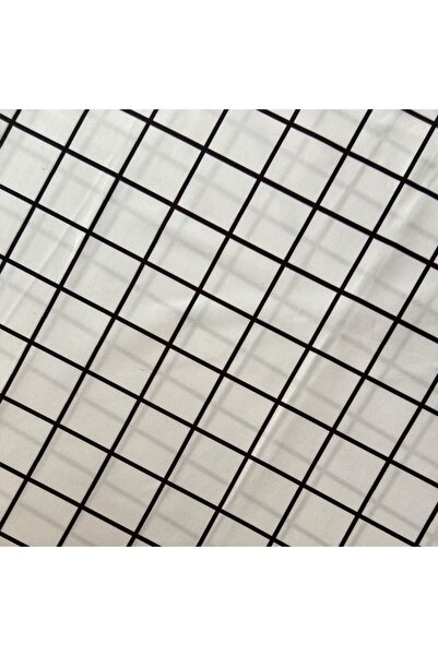 Akteks Μοτίβο Διακόσμησης Σπιτιού Ύφασμα Μοντέλο Σκακιέρας (Πλάτος 135 cm)