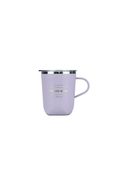 Tyeso Cubic Mug 300ml with Vacuum Stainless Steel Thermal Lid