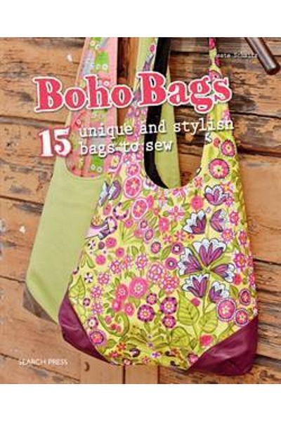 Search Press Boho Bags: 15 Unique And Stylish Bags To Sew
