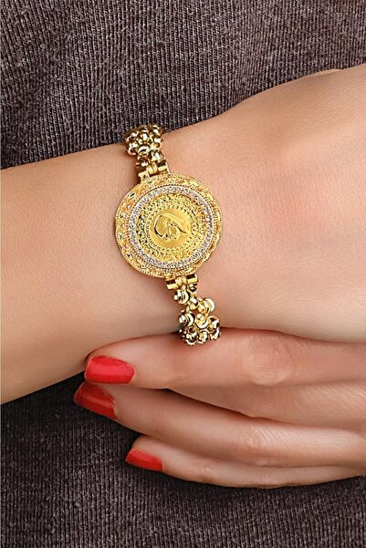 aytekgold 22 Ayar Çeyrek Altınlı Dorica Bileklik