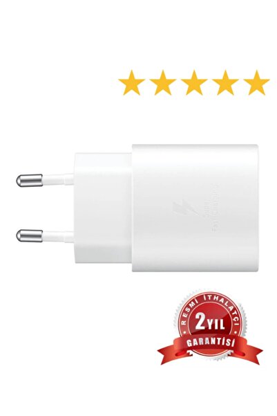 AXYA Samsung M-a-s-note Serisi Uyumlu Typec 25w Hızlı Şarj Aleti Başlık Ep-ta...