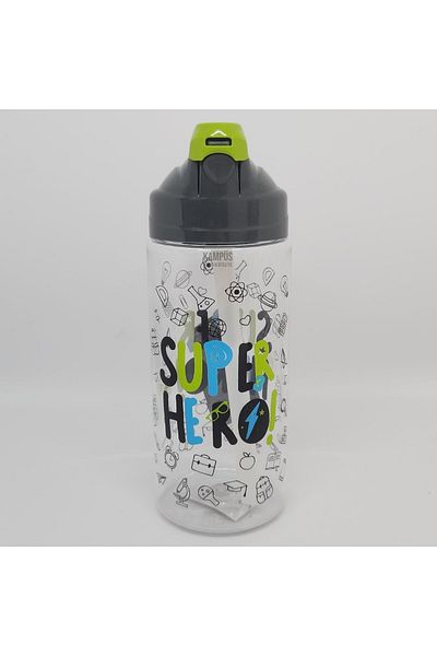 Gıpta 500cc Tritan Flask with Super Straw Green