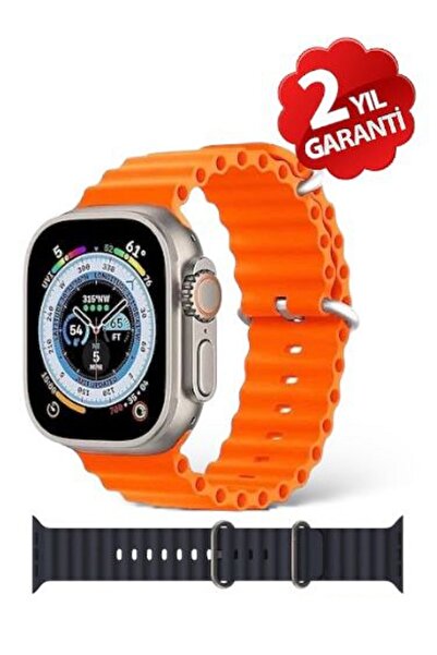 Mmctech Watch 8 Ultra Ultra Akıllı Saat Smart Watch 3 Tuş Aktif Kordon Kilitl...