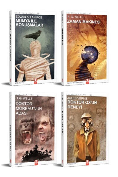 Kızıl Panda Yayınevi Bilim Kurgu Seti - 1 (4 Kitap)