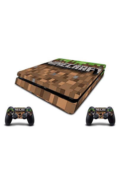 Sticker Market Ps4 Slim Minecraft Daniel Playstation Kaplama Sticker Seti