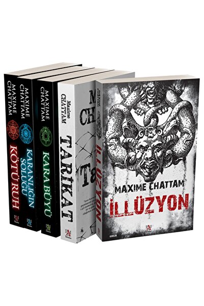 Panama Yayıncılık Polisiye Gerilim Maxıme Chattam Seti (5 Kitap)