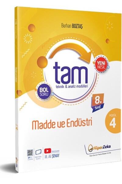 HiperZeka 8. Sınıf Tam Fen Bilimleri 4 | Madde Ve Endüstri