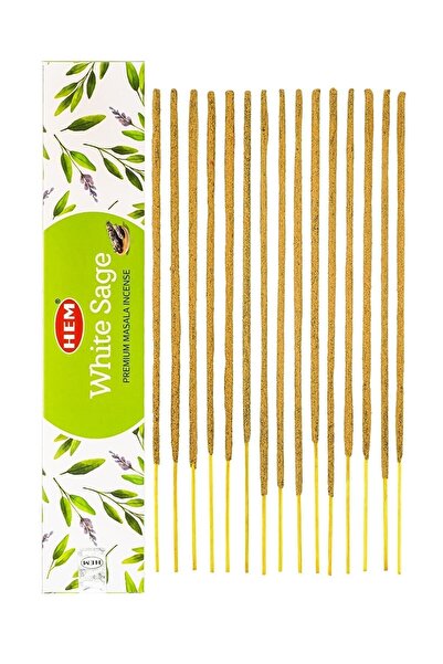 Mood Agenda White Sage Beyaz Adaçayı El Sarması Masala Organik Tütsü