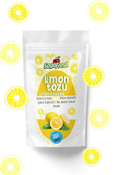SagaFresh Saga Fresh Dondurularak Kurutulmuş Limon Tozu (25g)
