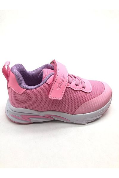 Vicco Rover Light Sole Girl's Luminous Pink Sports Shoes
