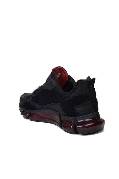 Wickers 2537 Siyah Kırmızı Spor Ayakkabı