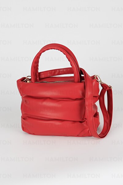 HAMILTON Оригинална дамска регулируема напречна каишка от мека кожена текстур...