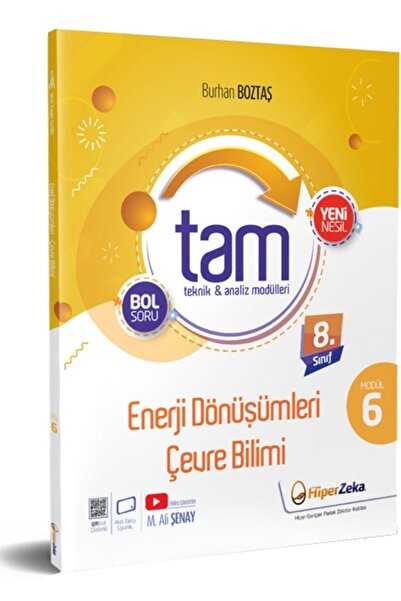 HiperZeka 8. Sınıf Tam Fen Bilimleri 6 | Enerji Dönüşümleri Ve Çevre Bilimi