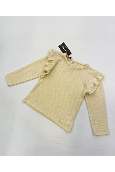 BOBBY JR KİDSWEAR Girl Body with Ruffle Shoulder