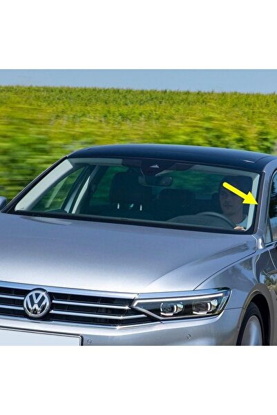 Genel Markalar Vw Passat B8 2015-2019 Ön Cam Sol Su Tutma Oluk Çıtası Uyumlu3...