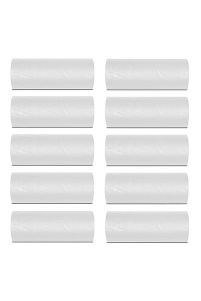 EYMARMARKET Small Size Garbage Bag 40x50 Cm 10 Lt 30 Rolls 10 Packs
