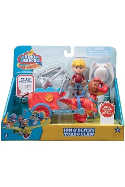 GIOCHI PREZIOSI Oyuncak Dino Ranch Deluks Araç 7,5 Cm Dnr0009 Dna03401