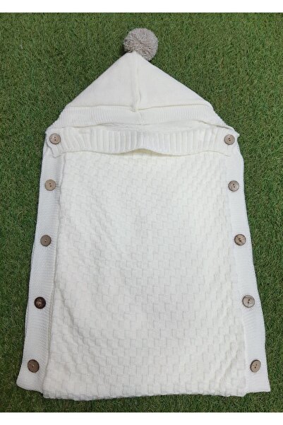 Sönmez Baby Crispy Patterned Welsoft Knitwear Baby Swaddle Blanket