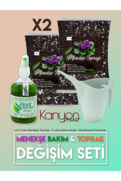 Genel Markalar Menekşe Toprağı Değişim Ve Bakım Seti - Premium Bakım Seti
