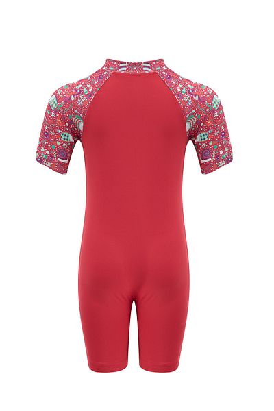 Adasea Patterned Kids Jumpsuit Swimsuit