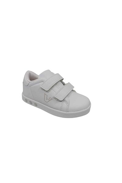 Vicco Children's White Lighted Casual Sneakers 313 B19k100