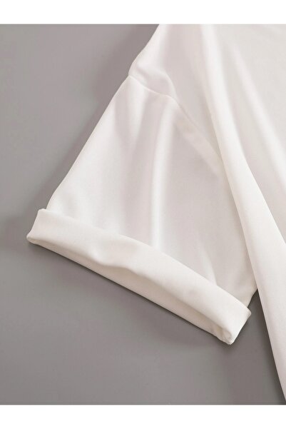 Keywest Chicago Green Printed Oversize Unisex Βαμβακερό λευκό μπλουζάκι