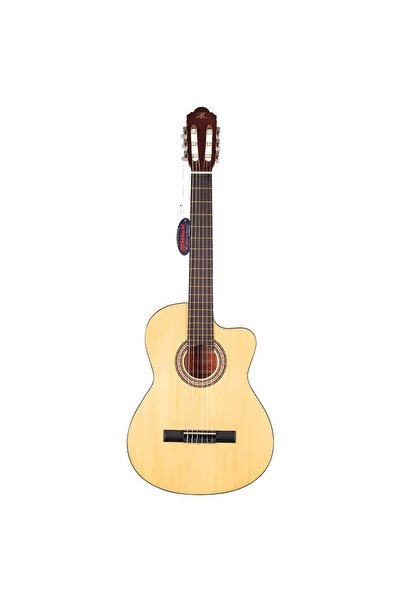 Barcelona Lc 3900 Cnl Cutaway Natural Klasik Gitar