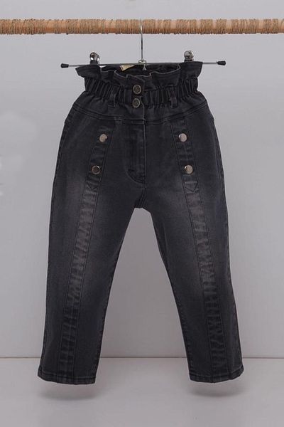 ADABEBEK Lycra High Waist Elastic Carrot Jeans 7200-8200