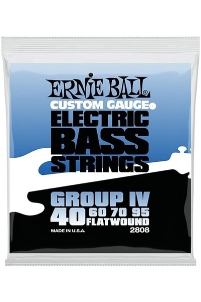 Ernie Ball P02808 Flat 40-95 (4 TELLİ) Bas Gitar Teli