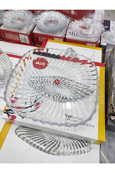 KAVEH Sachi Balık Sırtı Kare Tabak Sunum