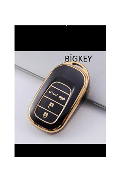 bigkey Κάλυμμα θήκης κλειδιού Honda Fe1 Μαύρο Nano