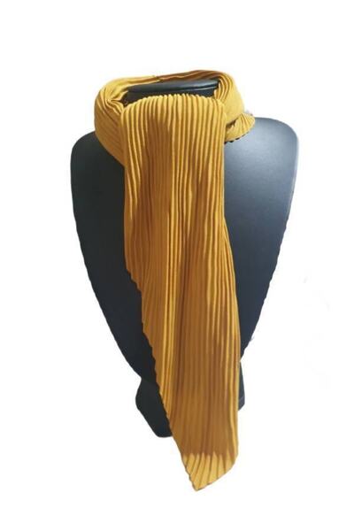 EDWOL وشاح نسائي متعدد الألوان من القماش المطوي