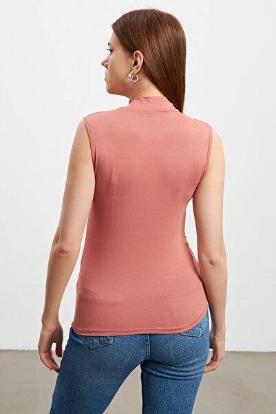 Bipantolon Γυναικεία αμάνικη μπλούζα Dusty Rose